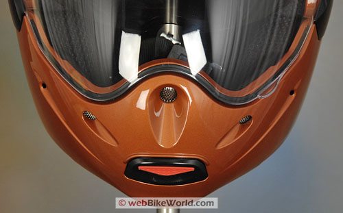 Caberg Trip - Front Vents and Visor Release