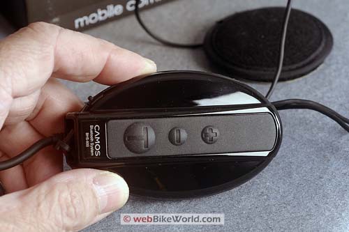 IMC Camos BHS-600 Bluetooth Intercom - Close-up