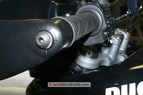 Ducati Hand Guard Stress Cracks