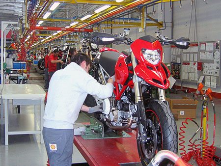 Ducati Hypermotard In Production