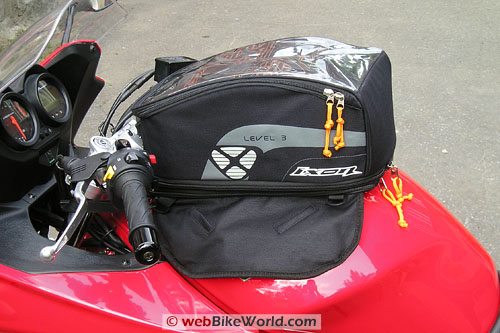 Ixon X Pand Tank Bag - Unexpanded