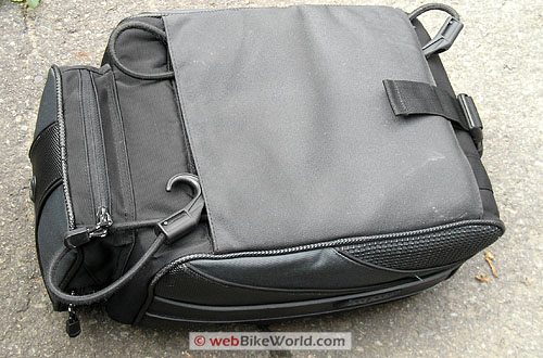 Rapid Transit Motorcycle Tail Bag - Bungee Storage Under Bag