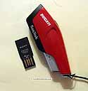 SanDisk Ducati Extreme USB Flash Drive - Length