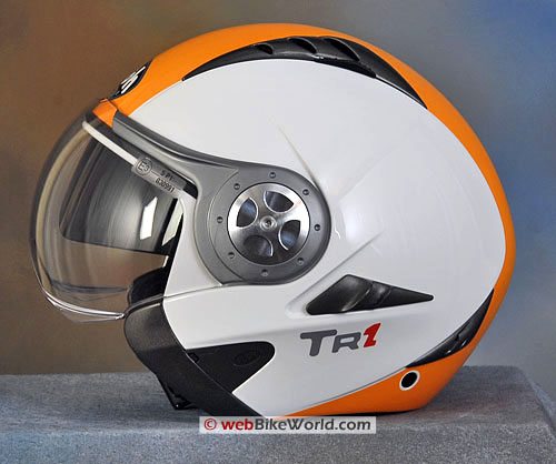 Airoh TR1 Motorcycle Helmet - Chin Guard Removed