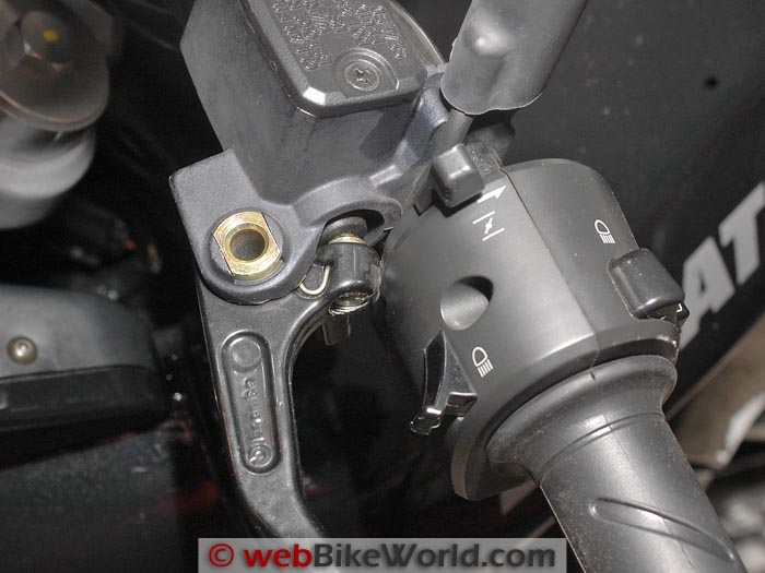 Installing Pazzo Adjustable Motorcycle Levers - Original Equipment Clutch Lever Removal