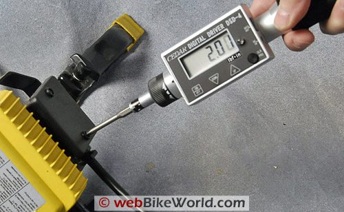 Electronic Torque Screwdriver - Display