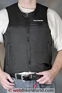 Tourmaster Synergy Heated Vest - Front View