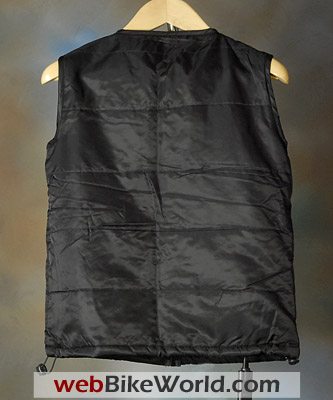 Jett Battery Heated Vest - Rear View