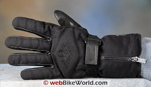 Orina 118 Motorcycle Gloves - Back Side