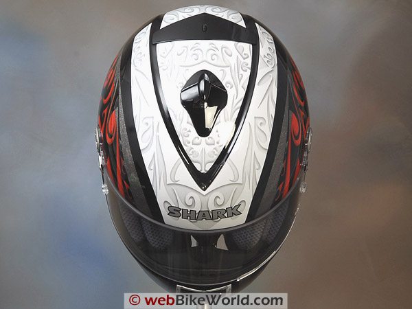 Shark RSX Helmet - Top View