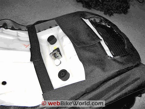 Luggage Locker Elite Seat Sack Motorcycle Tail Bag - Bottom View