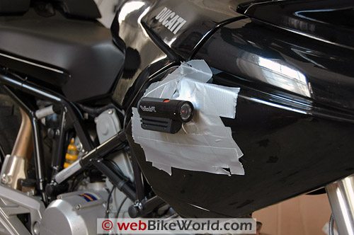 VholdR Mounted on Ducati Multistrada