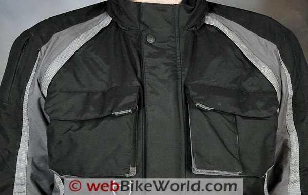 Firstgear TPG Rainier Jacket - Upper Chest and Pockets