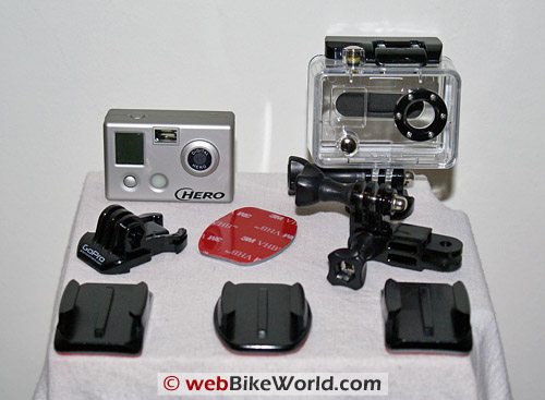 HERO Camera Video Camera - Contents of Kit