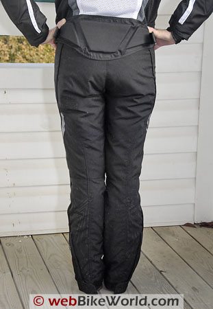 REV'IT! Factor Women's Motorcycle Pants - Rear