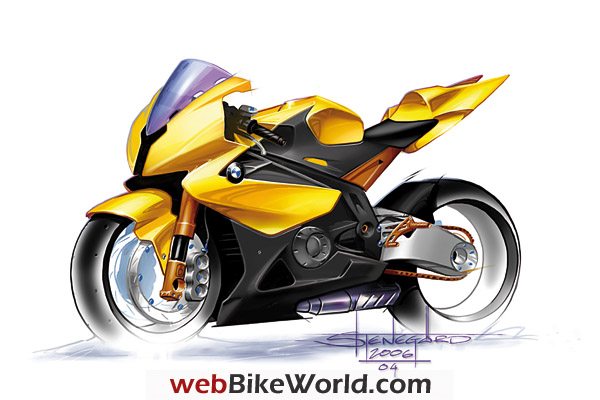 BMW S 1000 RR - Drawing