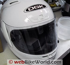 Raincoat Visor Water Repellent - Comparison With Auto Wax