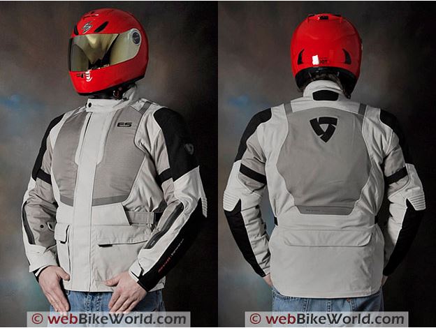 REV'IT! Sirocco Jacket Front Rear View