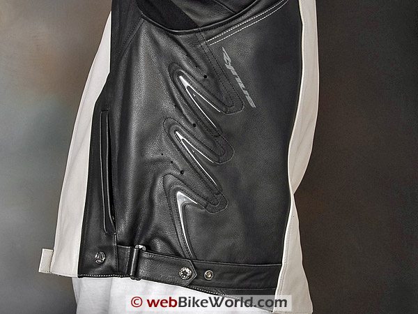 Rynus Ruah Motorcycle Jacket - Side Treatment and Vents