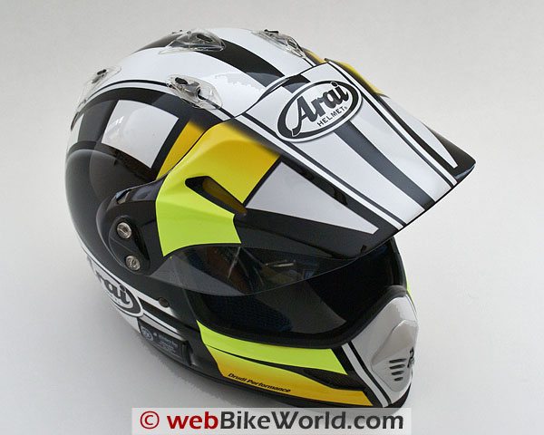 Arai XD Challenge Yellow