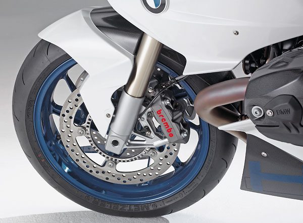 BMW HP2 Sport - Front Wheel and Brake