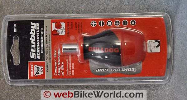 Bulldog Stubby Screwdriver - Package