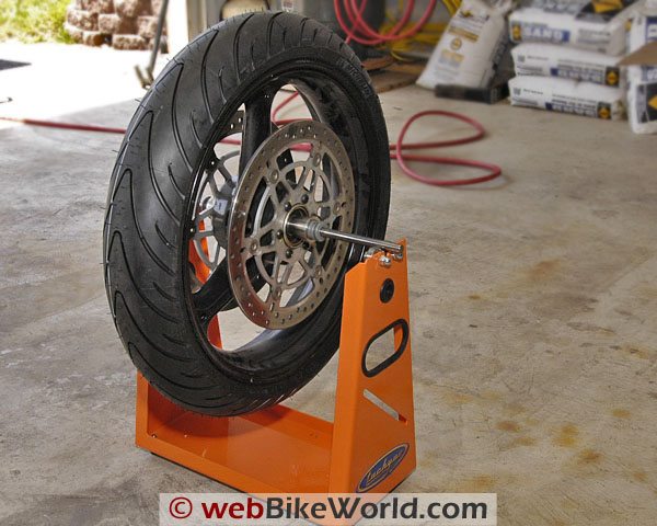 Tachyon Motorcycle Wheel and Tire Balancer
