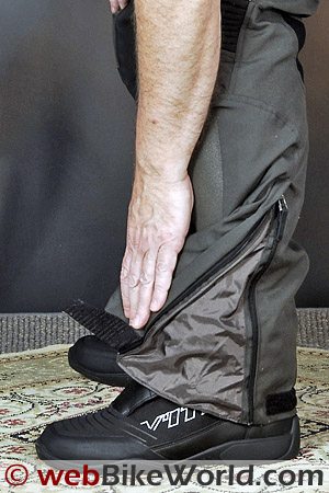 Rev'it Cayenne Pro Pants - Leg Cuff and Zipper