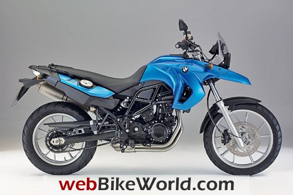 2009 BMW F 650 GS in Azure Blue Metallic