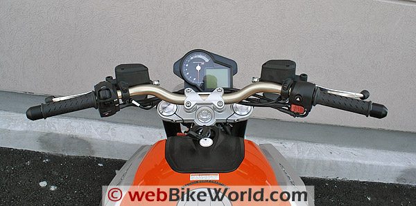 Apriila Shiver Handlebars and Instruments