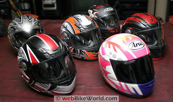 My Motorcycle Helmet Collection