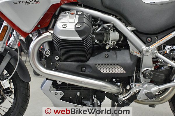 Moto Guzzi Stelvio - Engine