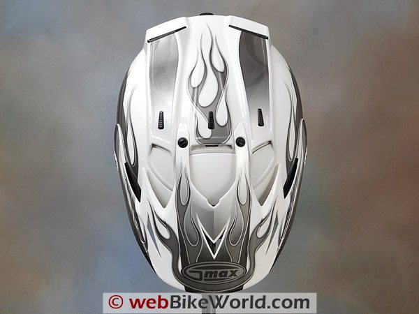 GMAX GM 27 S Helmet - Top View