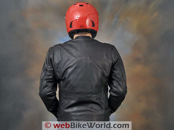 British Motorcycle Gear BMG Montana Jacket - Rear