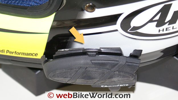Midland BT2 Bluetooth Motorcycle Intercom - Helmet Mounting Problems