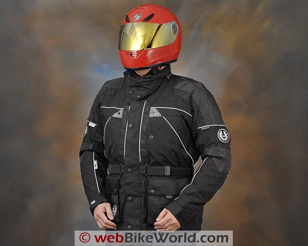 British Motorcycle Gear BMG Discovery Jacket - Front View