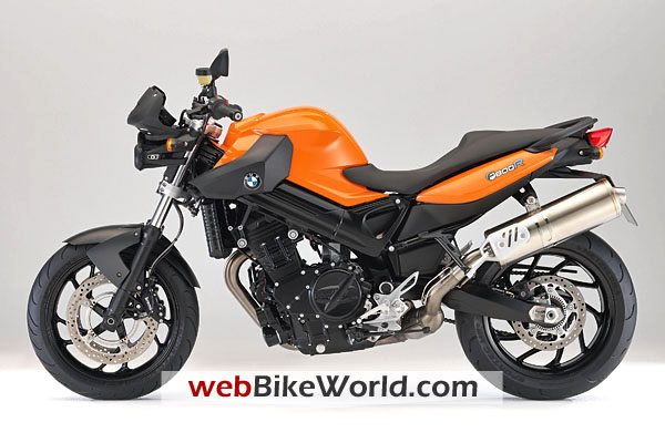 BMW F800R - Orange Color, Left Side