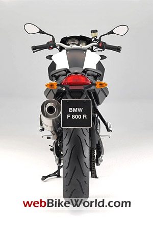 BMW F800R - Rear