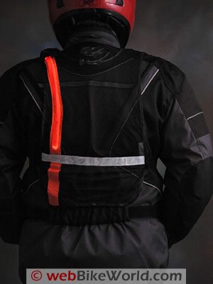 Roadgear LED Vest - Rear View