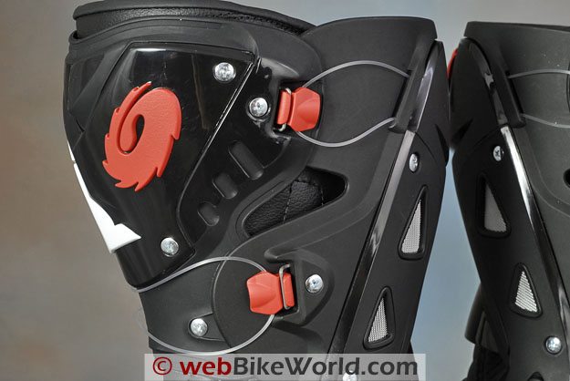 Sidi Vortice Boots - Tecno Calf Tensioner Adjustment System