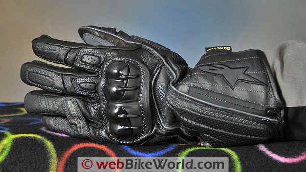 Alpinestars Storm Rider Gloves - Back of Hand