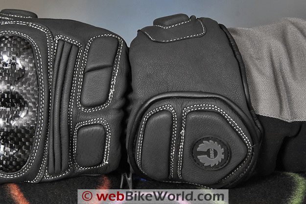 BMG Thermosport Winter Motorcycle Gloves - Gauntlet