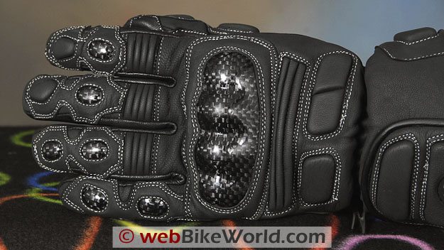 British Motorcycle Gear BMW Thermosport Winter Motorcycle Gloves - Top View