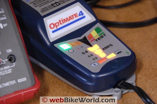 OptiMate 4 Review - webBikeWorld