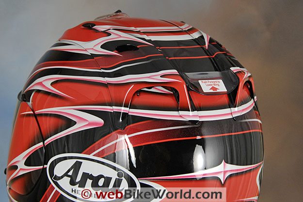 Arai Corsair V Rear Exhaust Vents
