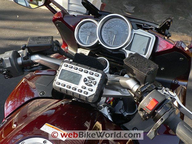 Jensen JHD910 Motorcycle Radio - Dashboard Mounting