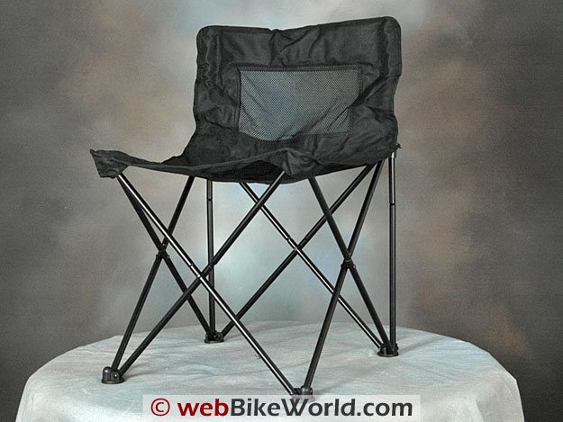 Blue Max Folding Chair Assembled