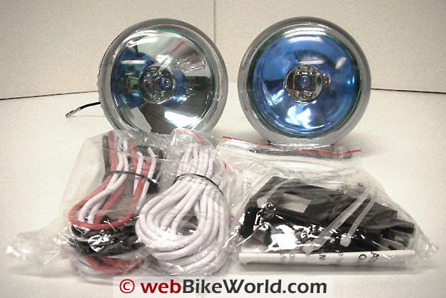 Platinum Burner Motorcycle Driving Light Kit