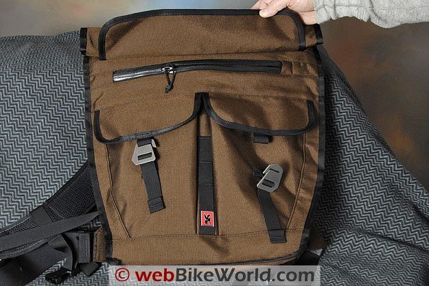 Chrome "Pawn" Backpack Messenger Bag - Waterproof Pocket