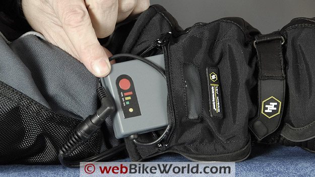 Gerbing's Hybrid Gloves - Battery Pack in Pocket